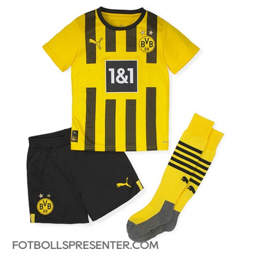 Borussia Dortmund Nico Schulz #14 Hemmatröja Barn 2022-23 Kortärmad (+ korta byxor)